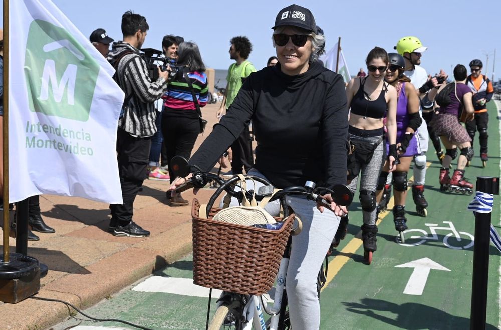 Intendencia de Montevideo inauguró nueva ciclovía