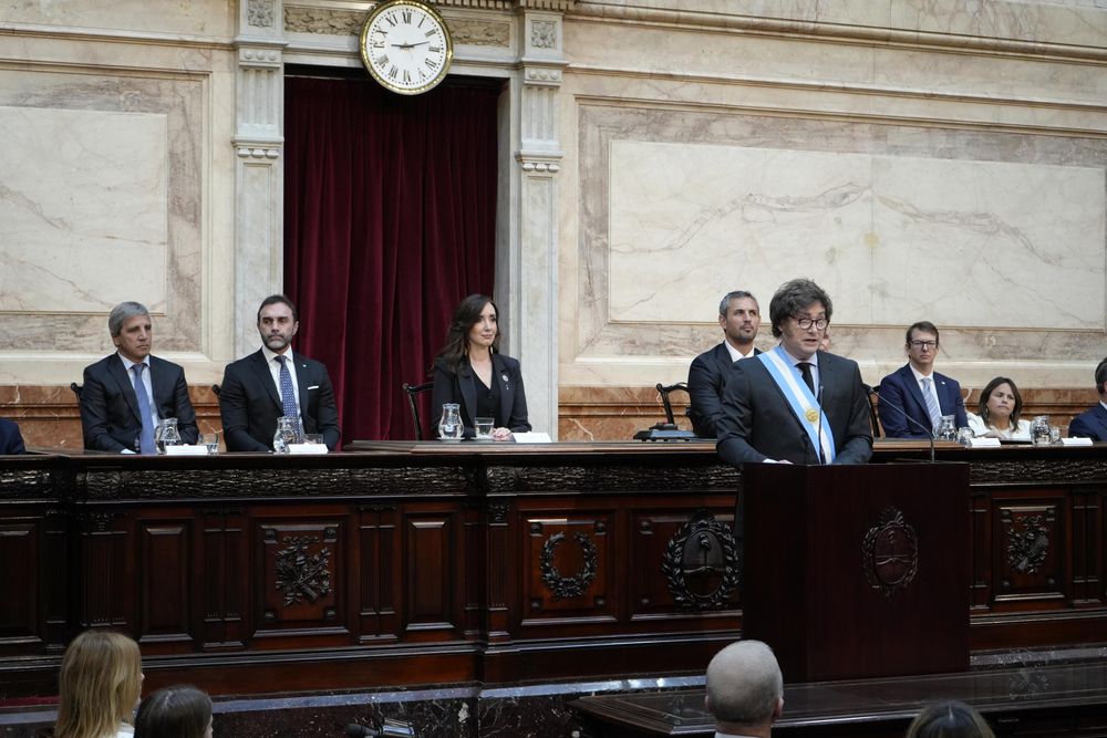 El Presidente Javier Milei presentó el Presupuesto 2025 en el Congreso de la Nación