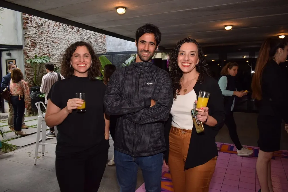 María José Marfetan, José Carzolio y Cecilia Acosta