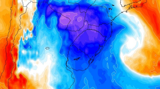 Metsul advierte que ciclón extratropical generará una masa de aire frío: ¿podría volver a nevar en Uruguay?