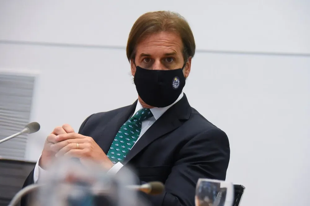 El presidente Lacalle Pou