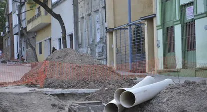 previo al comienzo de clases, mira el mapa con las calles de montevideo en obra