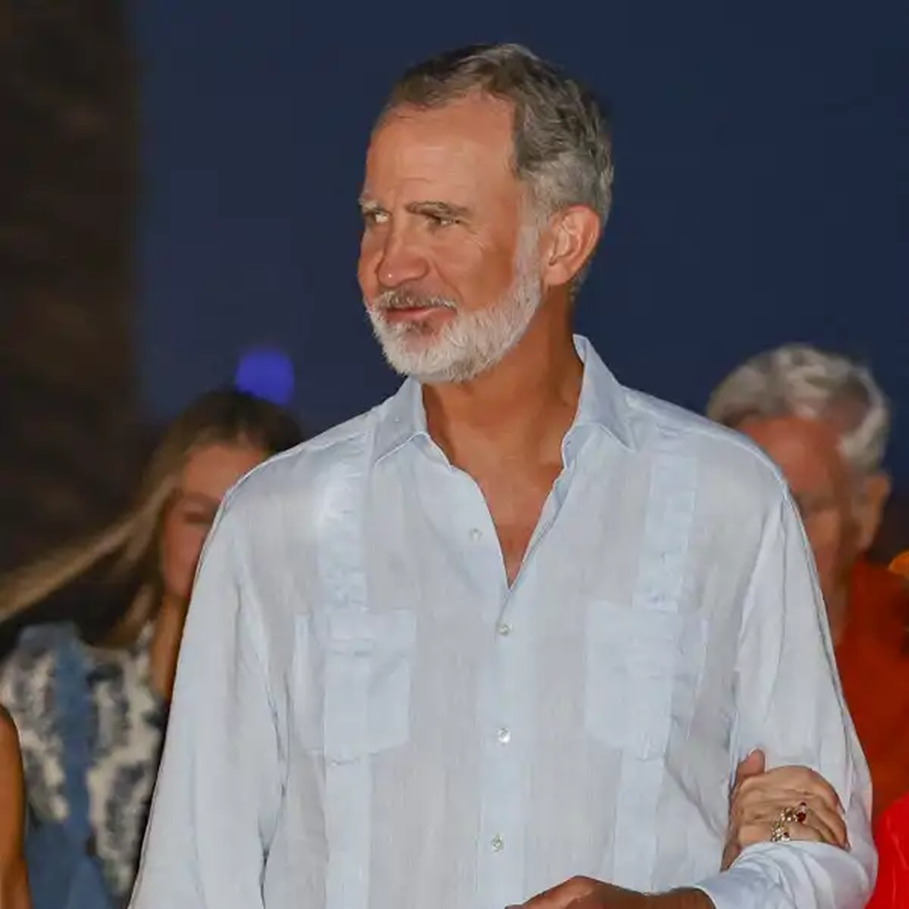 Felipe VI durante sus vacaciones en Mallorca.
