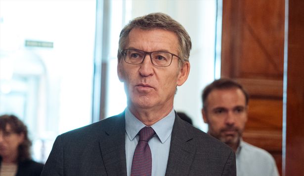 El líder del Partido Popular, Alberto Núñez Feijóo. Europa Press