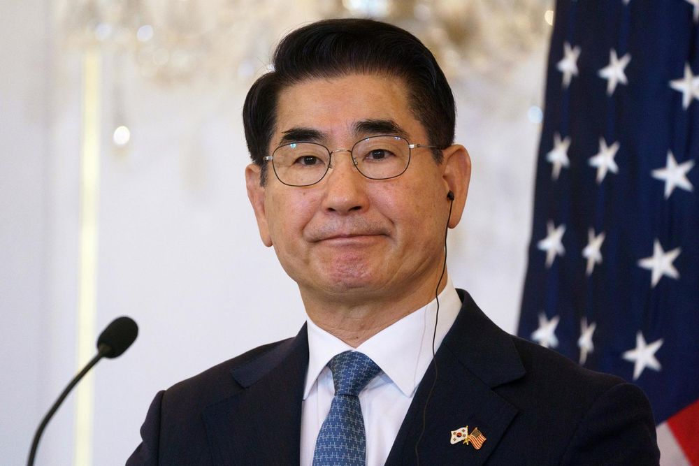 &nbsp;Kim Yong-hyun, ex ministro de Defensa de Corea del Sur.