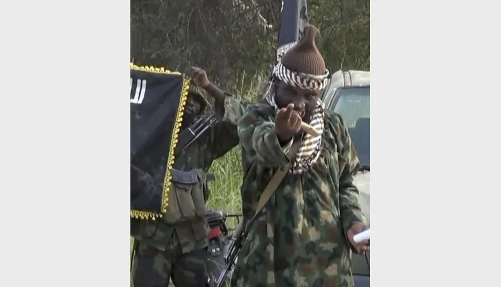 Abubakar Shekau, líder del grupo, en uno de sus videos.