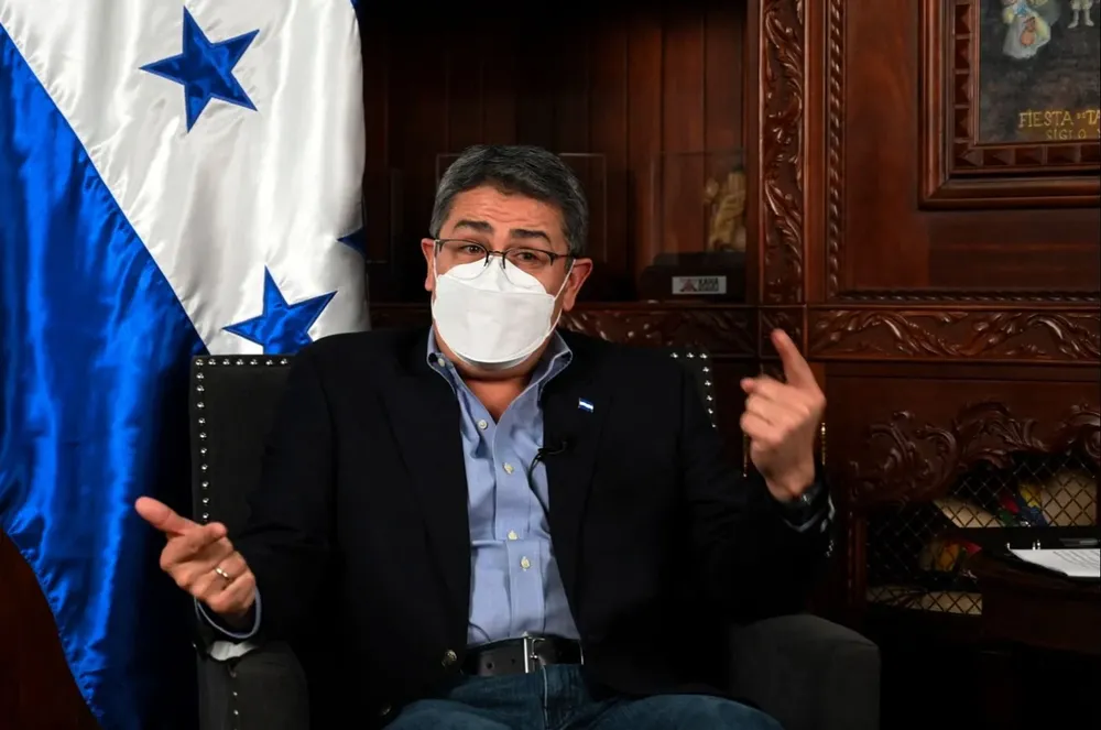 Juan Orlando Hernández, presidente de Honduras, acusado en Nueva York por ayudar al nacrcotráfico