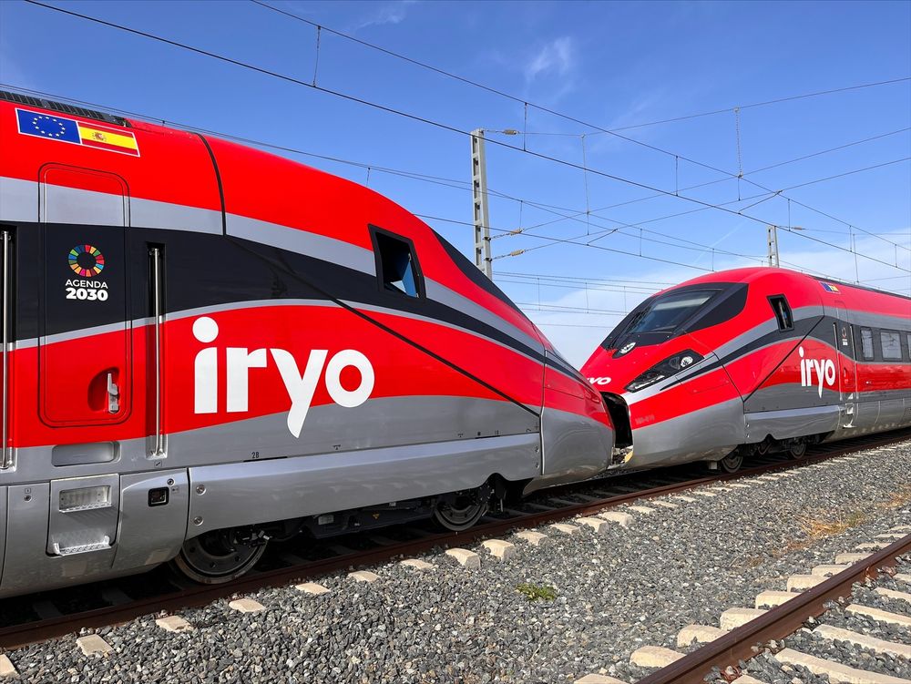 Imagen de trenes de iryo