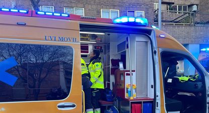 Dos heridos tras un ataque en San Blas, Madrid.