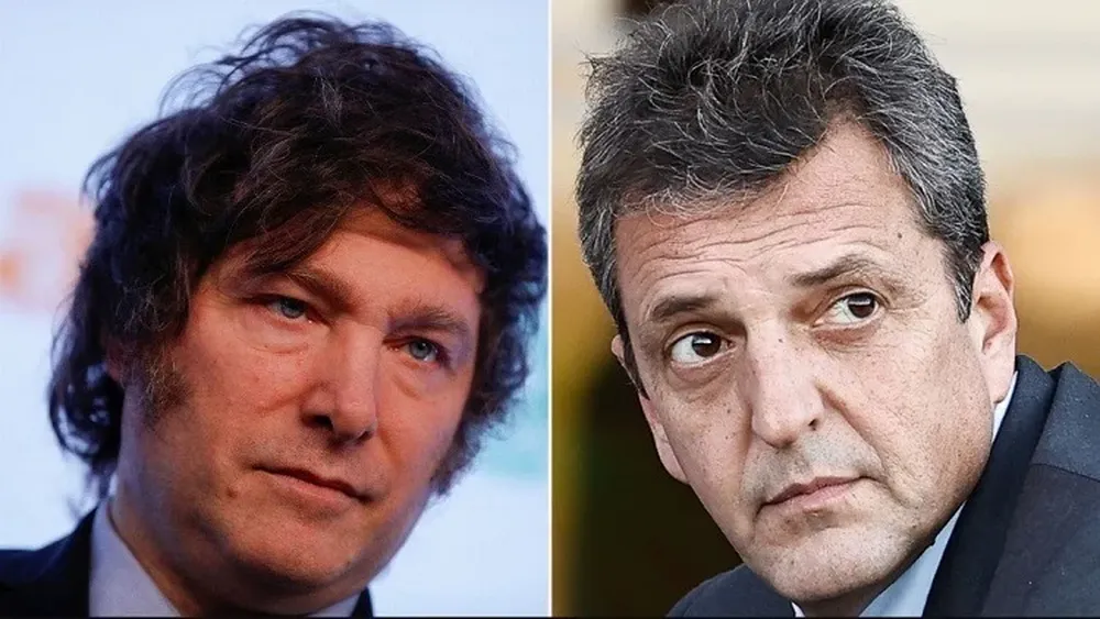 Sergio Massa y Javier Milei disputarán una segunda vuelta el 19 de noviembre.