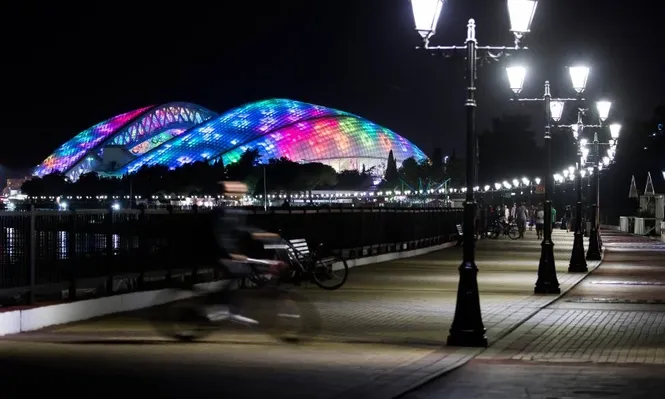 El Estadio Olímpico Fisht de Sochi