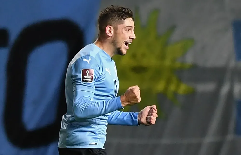 Federico Valverde, figura de Uruguay