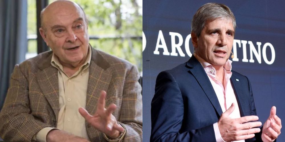 Domingo Cavallo calificó a Luis Caputo de trader.
