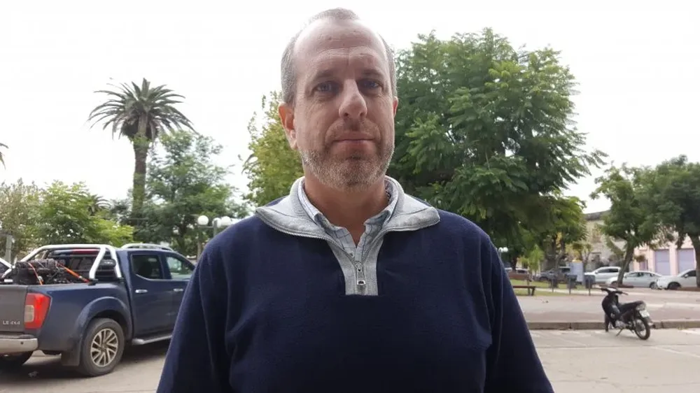 Juan Ángel de la Fuente, presidente de la Asociación Agropecuaria de Dolores