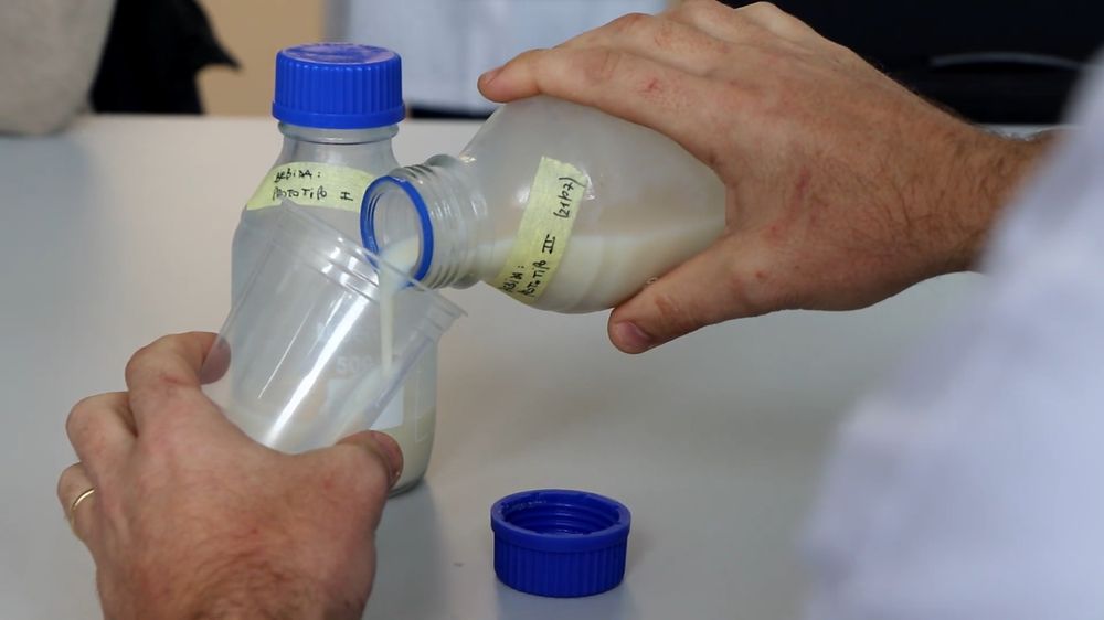 Lactosuero, fruto del aprovechamiento de lo que era un desecho industrial.