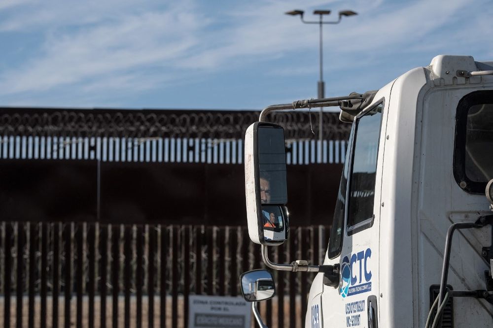 Conductores de camiones en EEUU - AFP