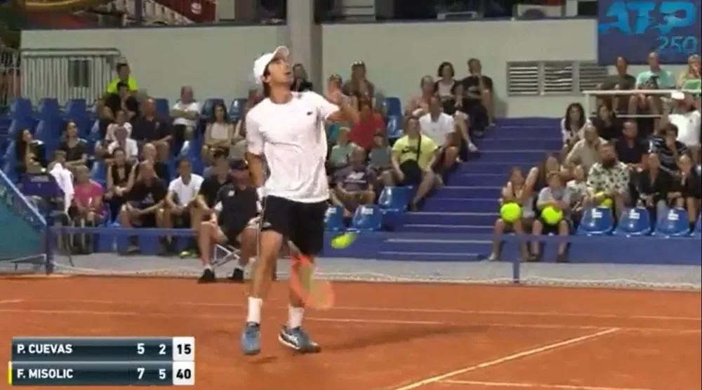 Pablo Cuevas en Croacia