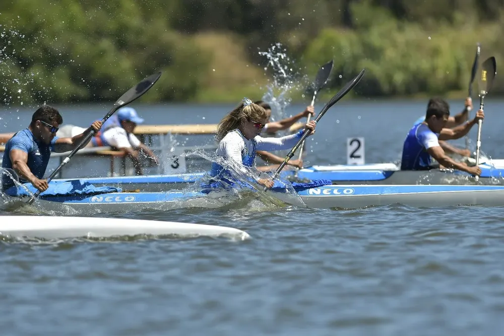 Calcagno se vistió de fiesta y Argentina fue imponente