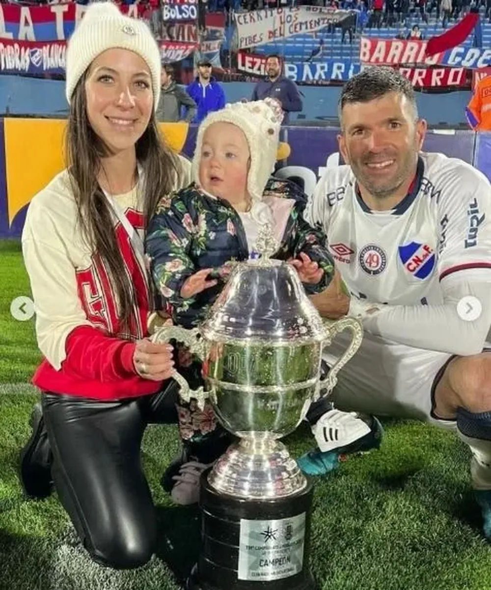 Emmanuel Gigliotti y su familia