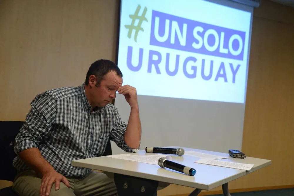 Guillermo Franchi, vocero de Un Solo Uruguay.