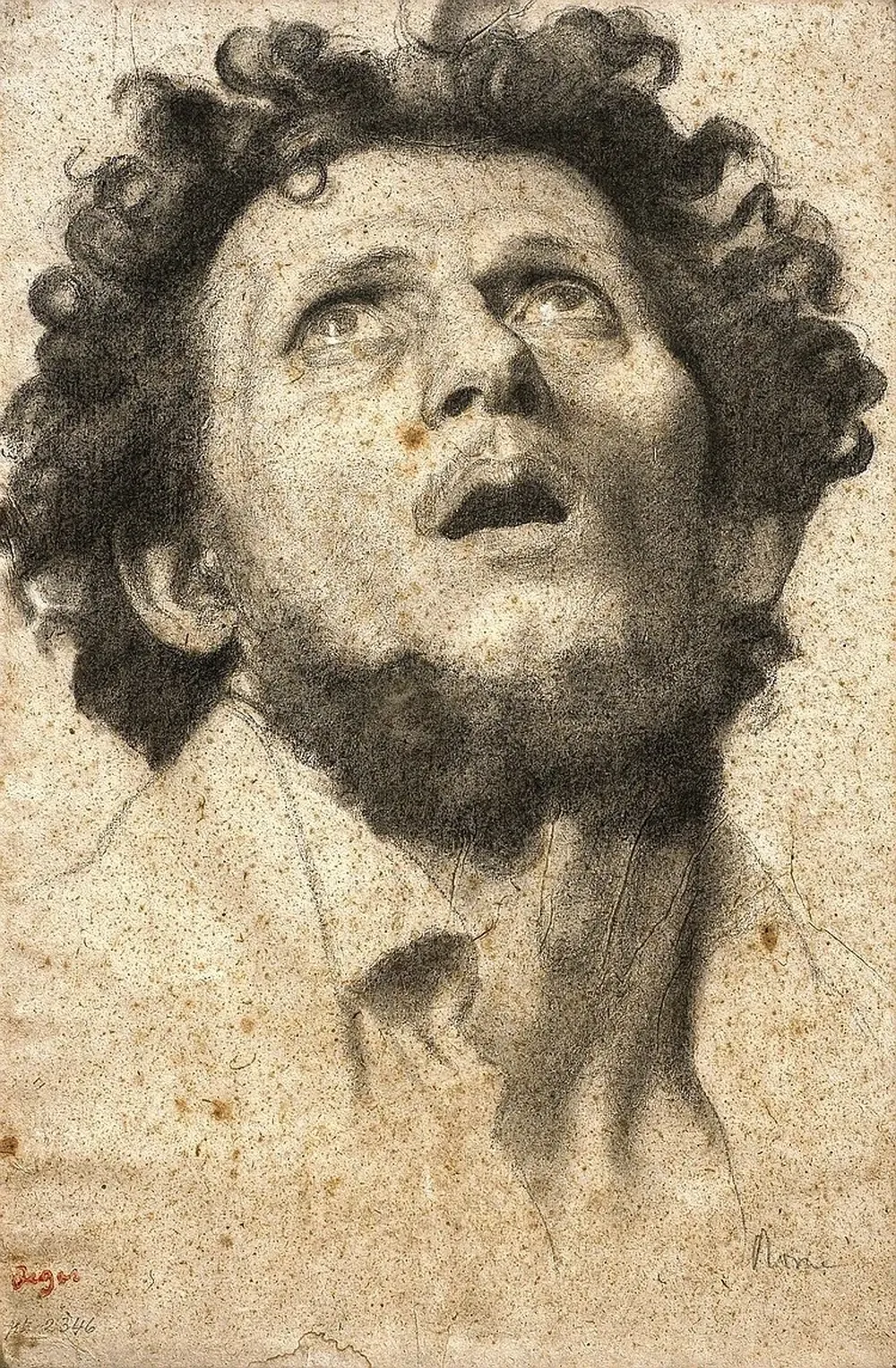 La pintura titulada Cabeza de Predicador rompió con los pronósticos en Castells