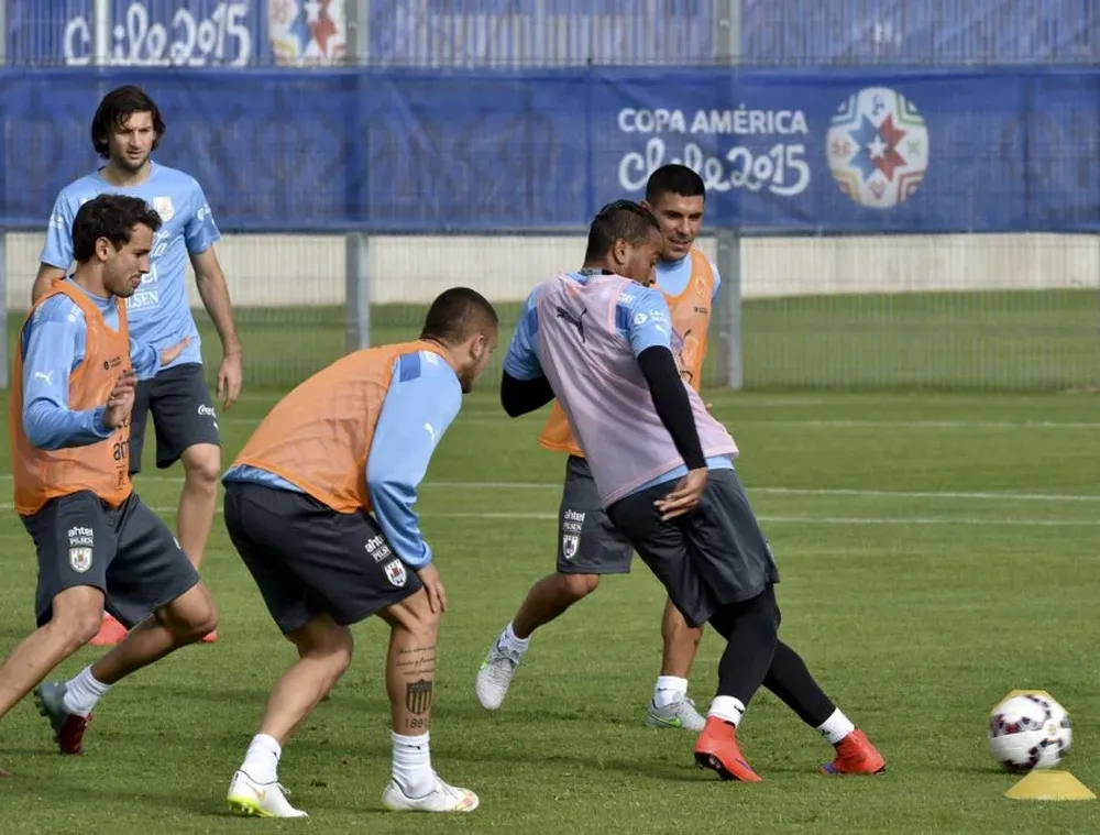 José María Giménez entrenó diferenciado
