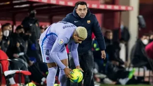 Xavi habló de Ronald Araujo y su temporada en Barcelona