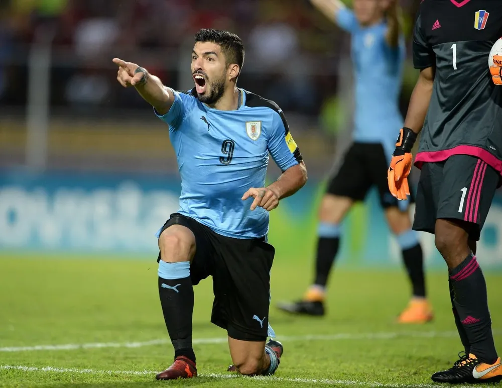 Luis Suárez en el 0-0 para Rusia 2018