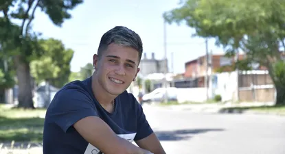 Diego Hernández, de una infancia dura al sueño del pibe en Primera