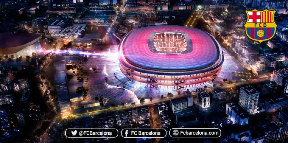 Así quedará la remodelación del Camp Nou