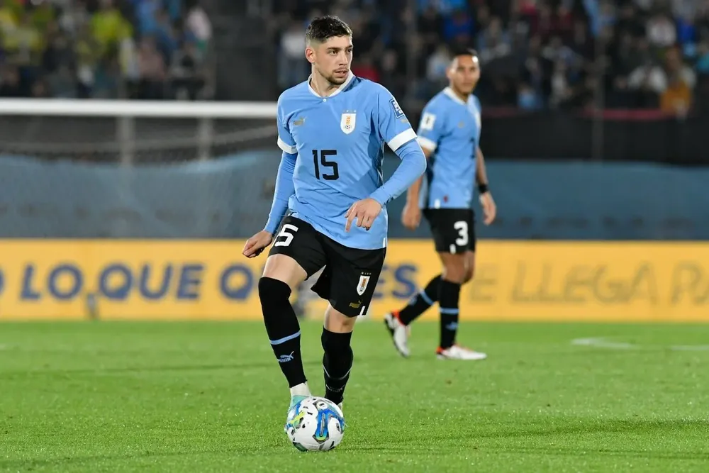 Federico Valverde, capitán de Uruguay