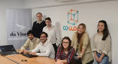 Grupo de los nuevos emprendedores incubados en da Vinci labs