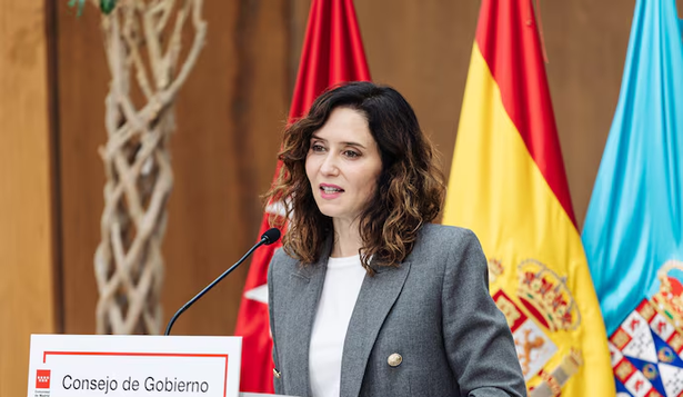 La presidenta de la Comunidad de Madrid, Isabel Díaz Ayuso.