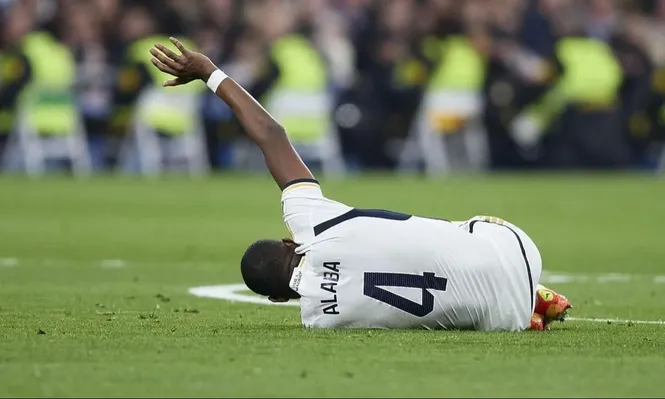 Durísima lesión de Alaba.