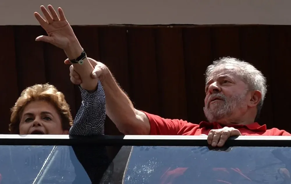 Dilma Rousseff y Lula da Silva.
