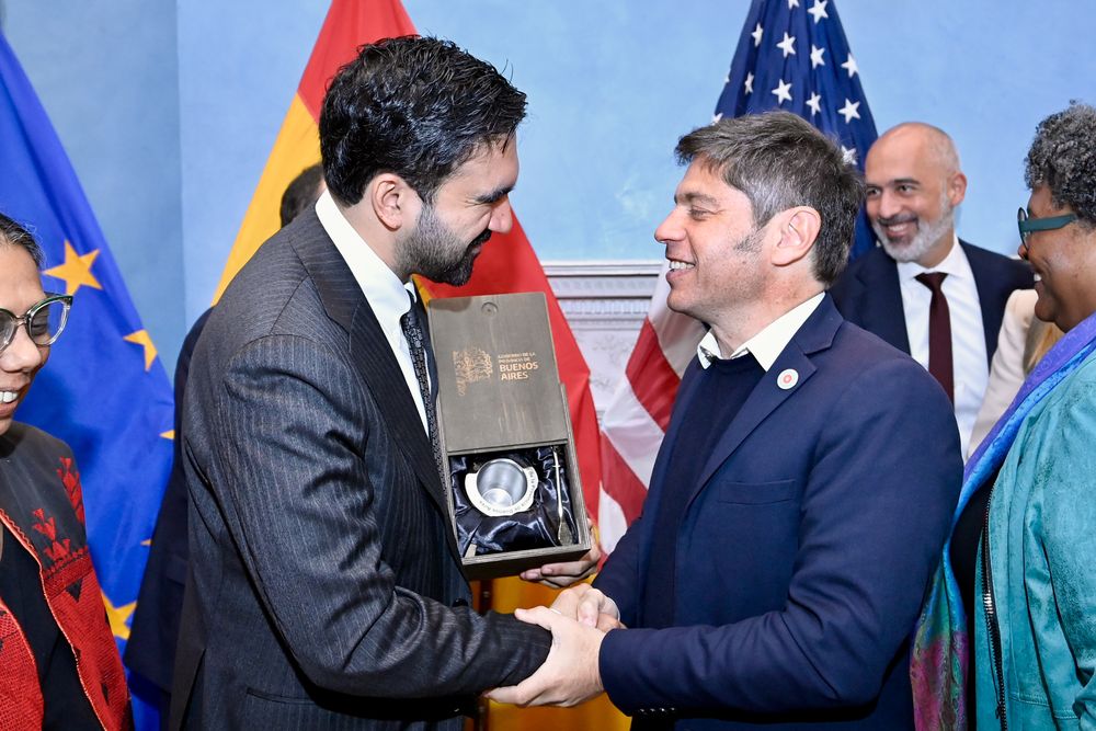 Kicillof se vio con Mamdani en Nueva York