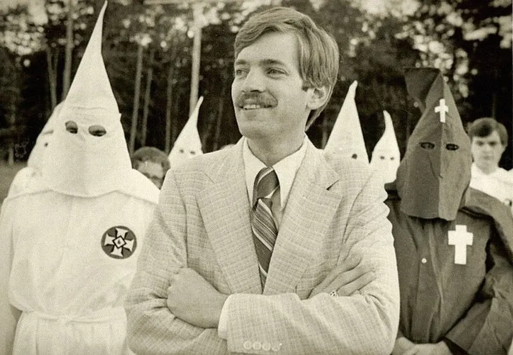 David Duke, el ex Gran Mago del Ku Klux Klan que actualmente apoya a Donald Trump.