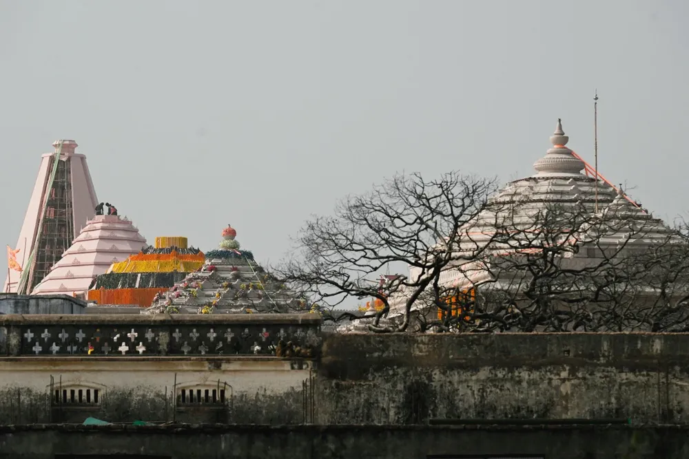 El templo del dios Ram está ubicado en la ciudad de Ayodhya, en el norteño estado de Uttar Pradesh.