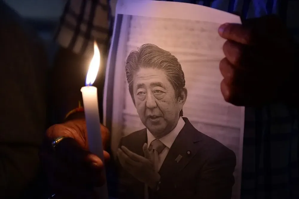 Homenaje al exprimer ministro japonés, Shinzo Abe