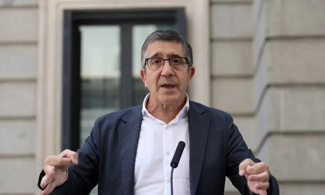 El portavoz del PSOE en el Congreso, Patxi López.