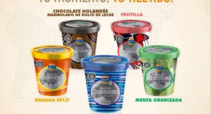Helados Conaprole lanza colección Cinco Continentes
