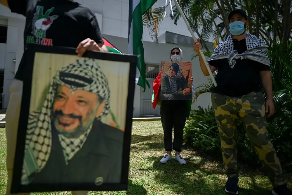 Yasir Arafat, expresidente de la Organización para la Liberación de Palestina