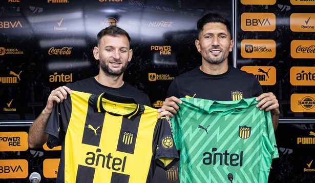 Gastón Silva y Martín Campaña fueron presentados por Peñarol