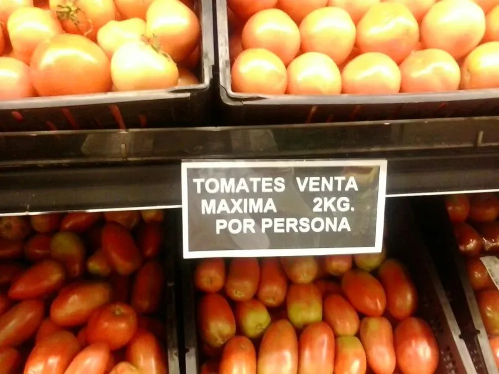 En el supermercado Disco no se pueden llevar más de 2kg por persona