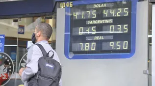 El dólar volvió a las franja de los $ 44 en la punta vendedora.