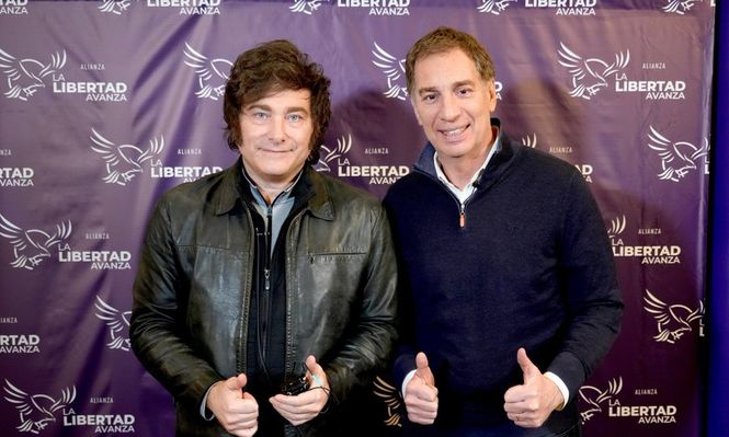 Javier Milei designó a Diego Santilli como ministro del Interior