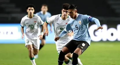 Fabricio Díaz, capitán de la selección uruguaya sub 20