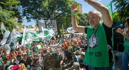 Rodolfo Aguiar, secretario General de la Asociación de Trabajadores del Estado (ATE).