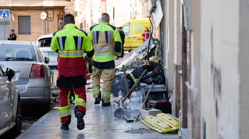 La explosión en Almería dejó un muerto y dos heridos.
