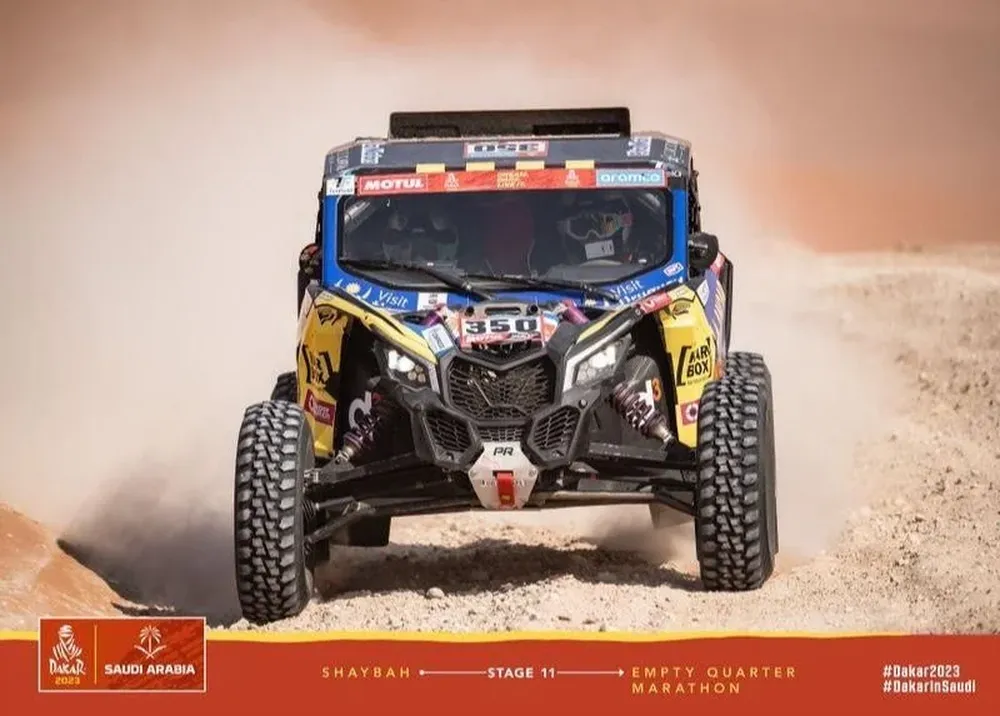 Patricia Pita en el Rally Dakar 2023